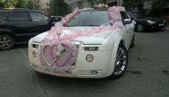 Свадебный лимузин Cadillac CTS № С4877, белый