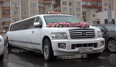 Лимузин на свадьбу № Л4871 - Транспортная компания Лимузин Центр