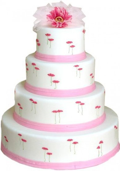 Свадебный торт К65320 - Кондитерская Кешка-сладкоежка