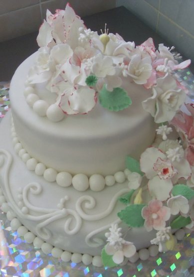 Свадебный торт К65332 - Авторские торты Кондитерская Бухариной Ирины