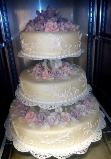 Свадебный торт С65354 - Компания Свадебные торты от Татьяны