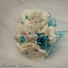 Дизайнерская мастерская Брошь-букеты