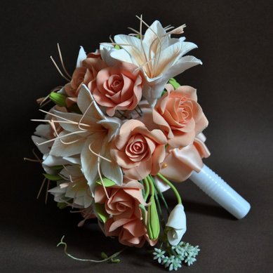 Букет Б8900 - Дизайнерская мастерская Брошь-букеты