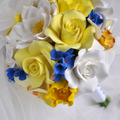 Букет Б8909 - Дизайнерская мастерская Брошь-букеты
