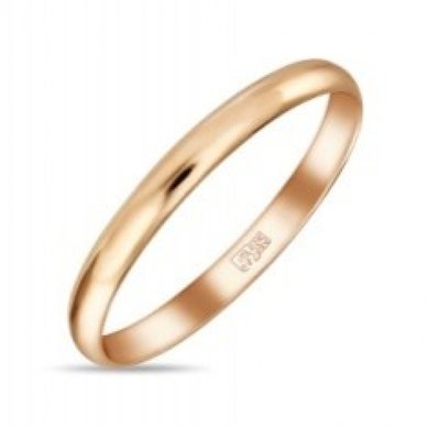 Обручальное кольцо R01-R-040-200-М13309 - Ювелирный бренд Московский ювелирный завод