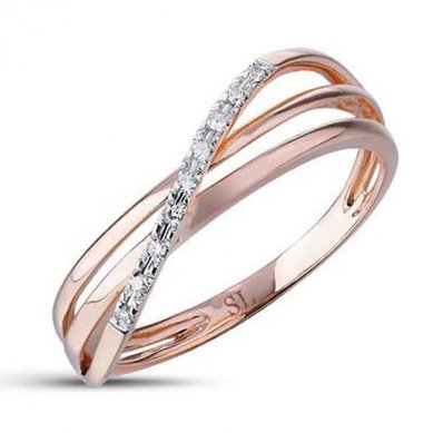 Обручальное кольцо S6873 - Ювелирный гипермаркет SUNLIGHT