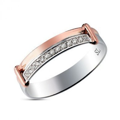 Обручальное кольцо S6878 - Ювелирный гипермаркет SUNLIGHT