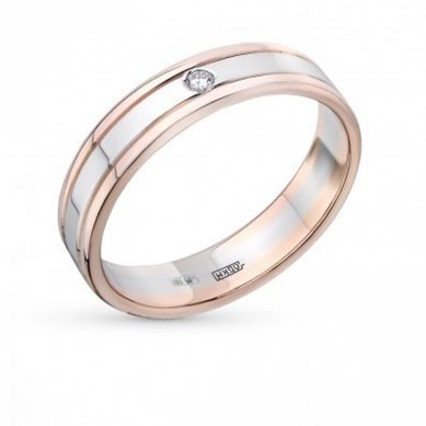 Обручальное кольцо S6889 - Ювелирный гипермаркет SUNLIGHT