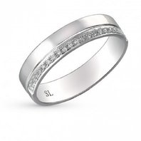 Обручальное кольцо S6875