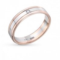 Обручальное кольцо S6889