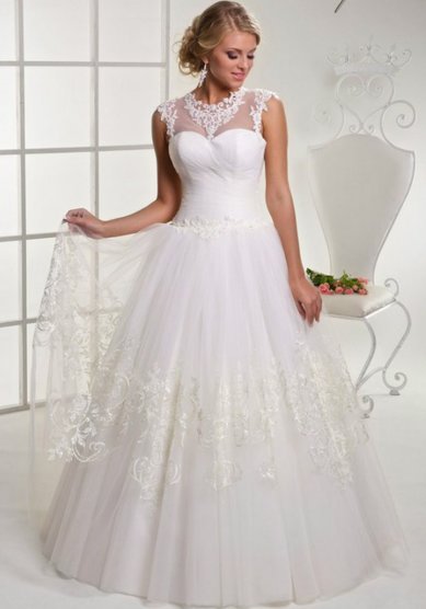 Свадебное платье С47966 - Сеть свадебных салонов СВАДЬБА